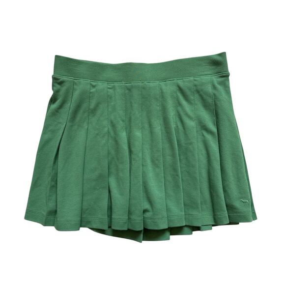 New VS Pink Green Forest Pine Pleated Tennis Skort Small - Picture 2 of 5